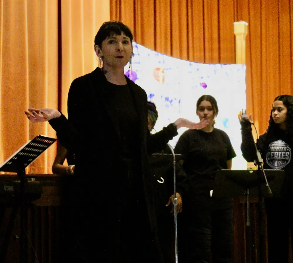Sarah teaching